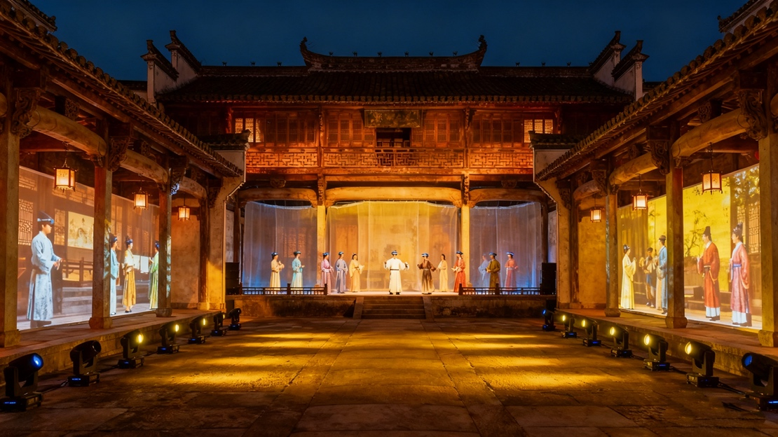 【场景编号014】&ldquo;府衙夜游&rdquo;家有喜｜徽州府有喜沉浸式夜游多感官体验升级